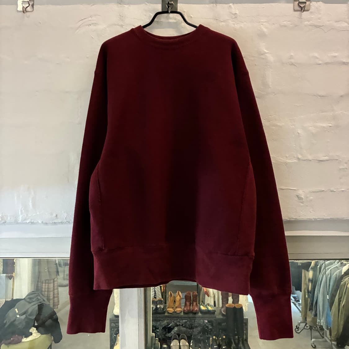 Camber 버건디 스웻셔츠 [M] Made in USA 상품이미지1