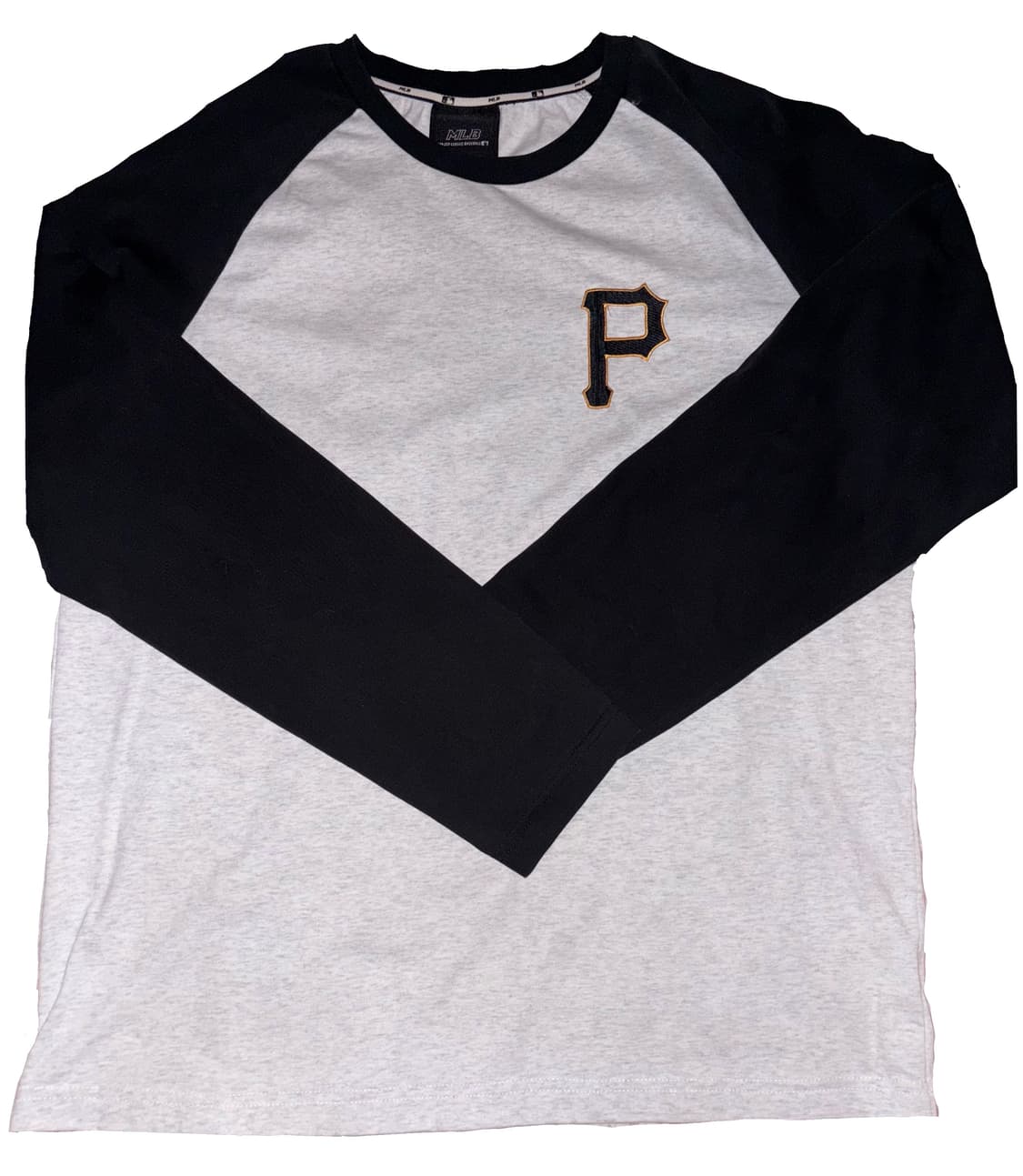 🧢 MLB 공용 나그랑 배색 긴팔 티셔츠 롱 슬리브리스 상품이미지1
