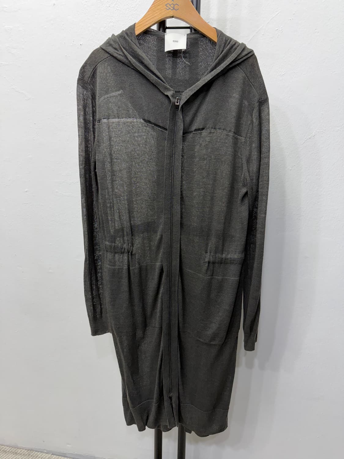 정품) 구호 여성 니트 롱 집업 55-66 상품이미지1