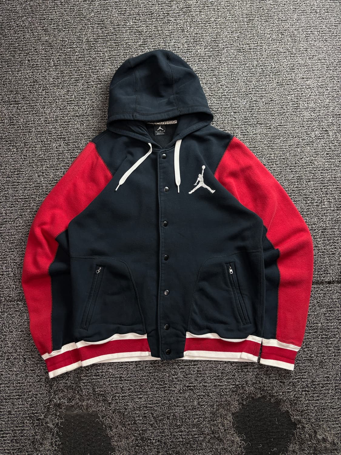 나이키 조던 점프맨 스웻 바시티 후드 자켓 4082 상품이미지2