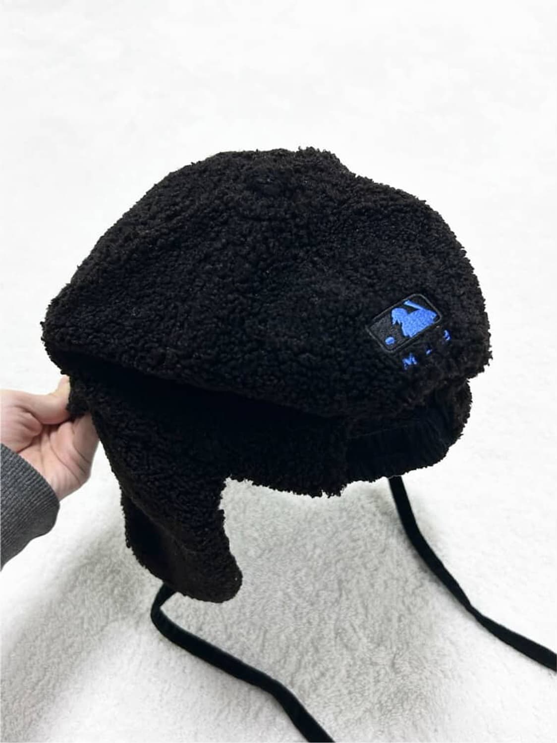 MLB LA다저스 블랙 뽀글이 트루퍼 햇 상품이미지4