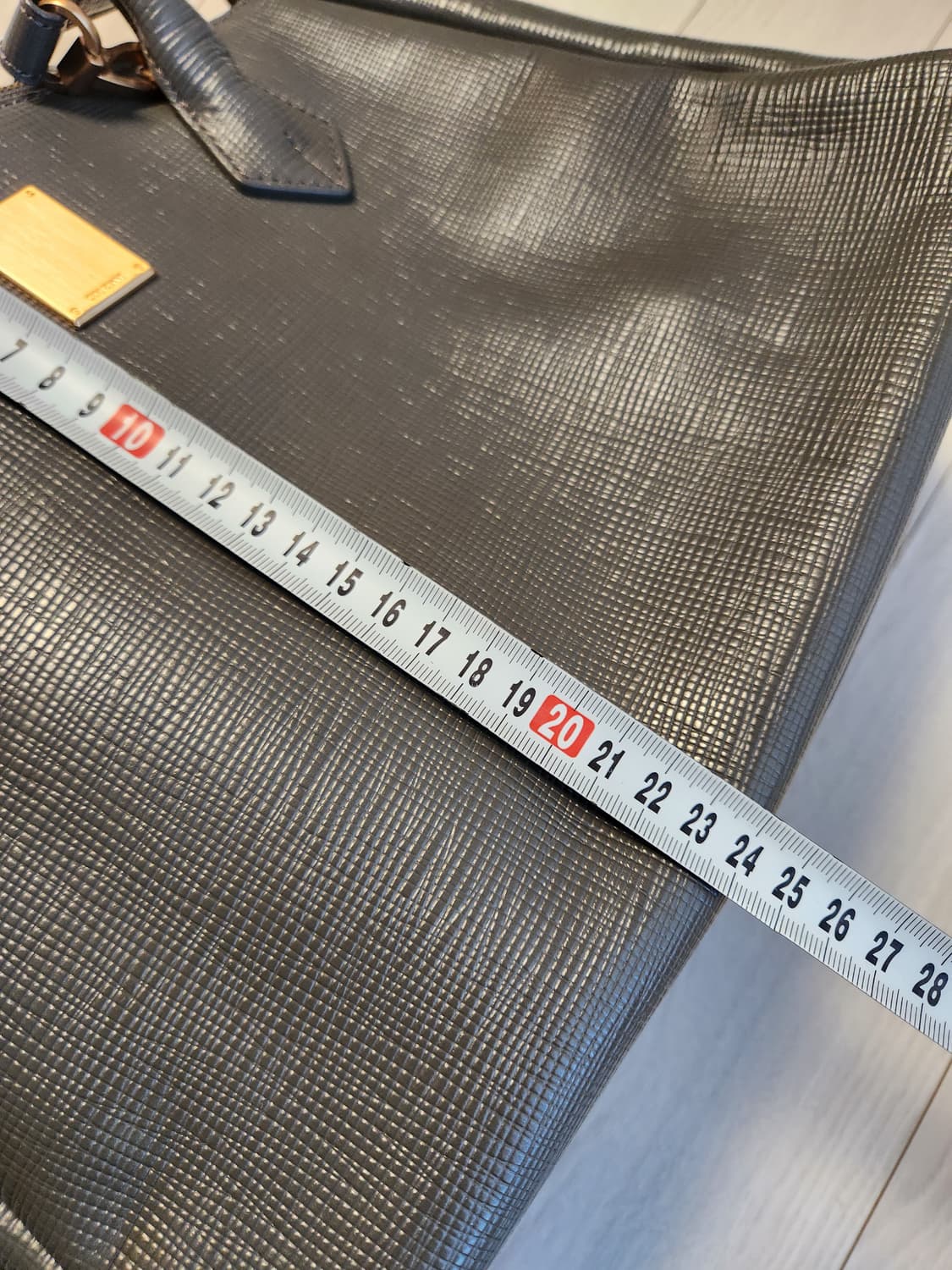 쿠론 스테파니 그레이 토트백 크로스백 상품이미지9