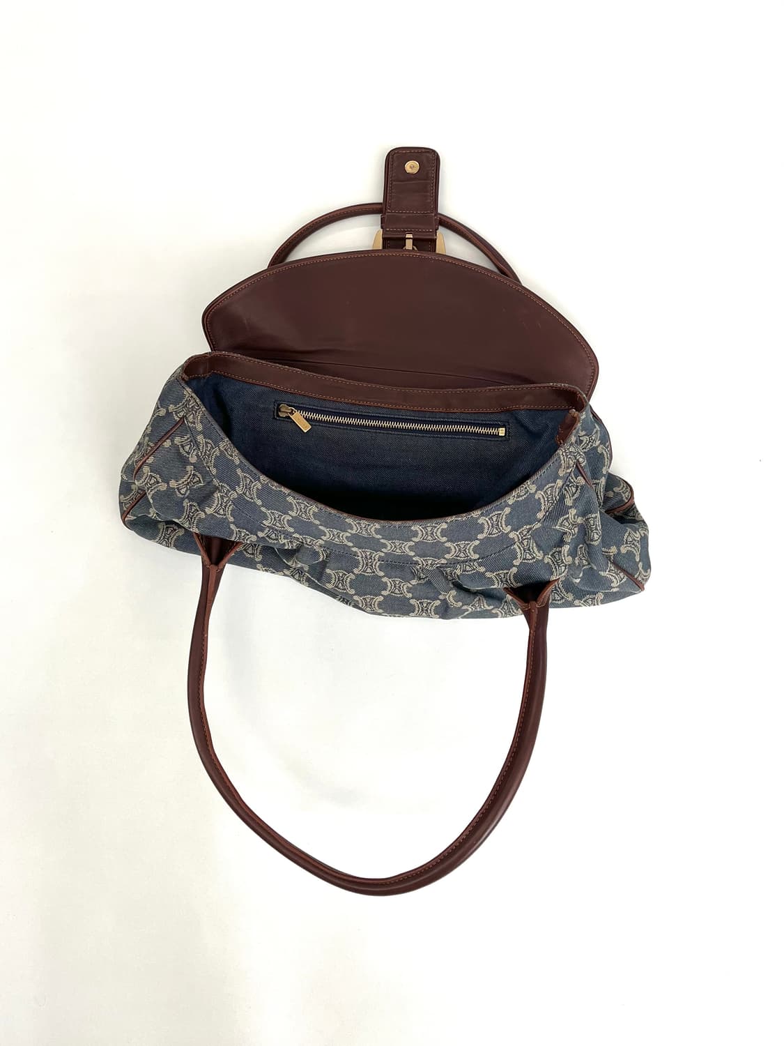 셀린느 데님 블라종 숄더백 상품이미지6