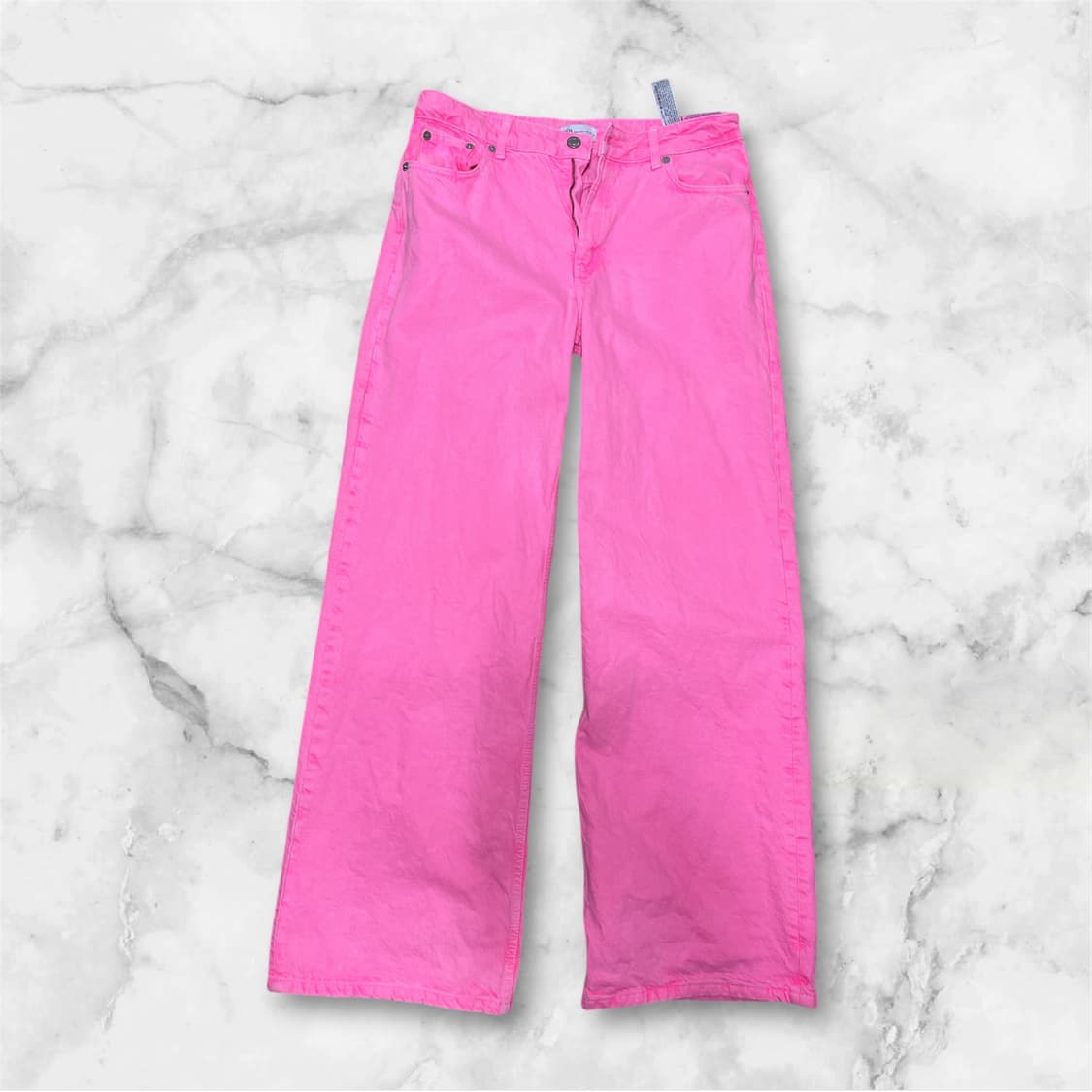 ZARA - 핑크데님팬츠 상품이미지1