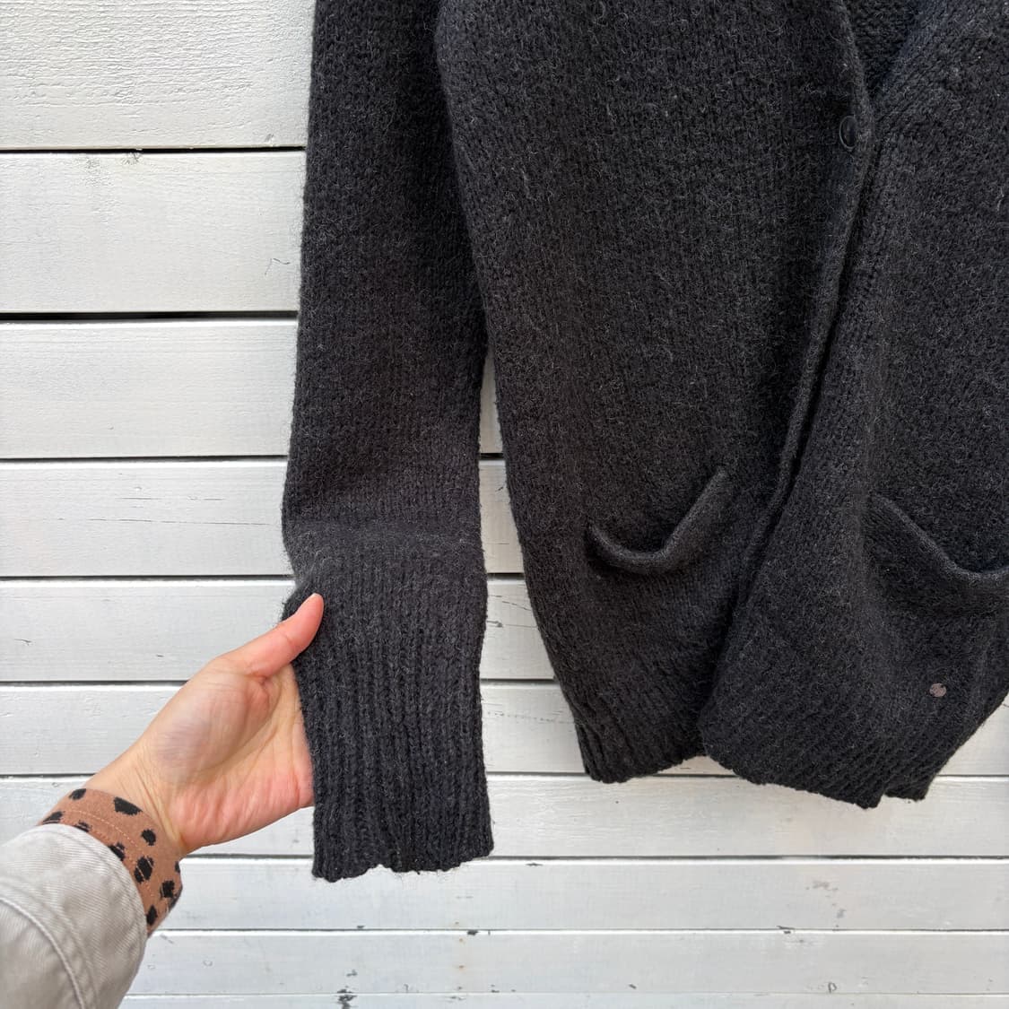 Polo 폴로 데님앤서플라이 울 니트 가디건 상품이미지3