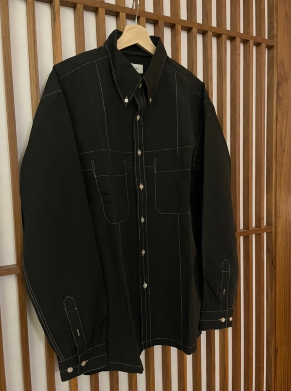 [구해요]르메르 밀리터리 스티치 셔츠 M 상품이미지2