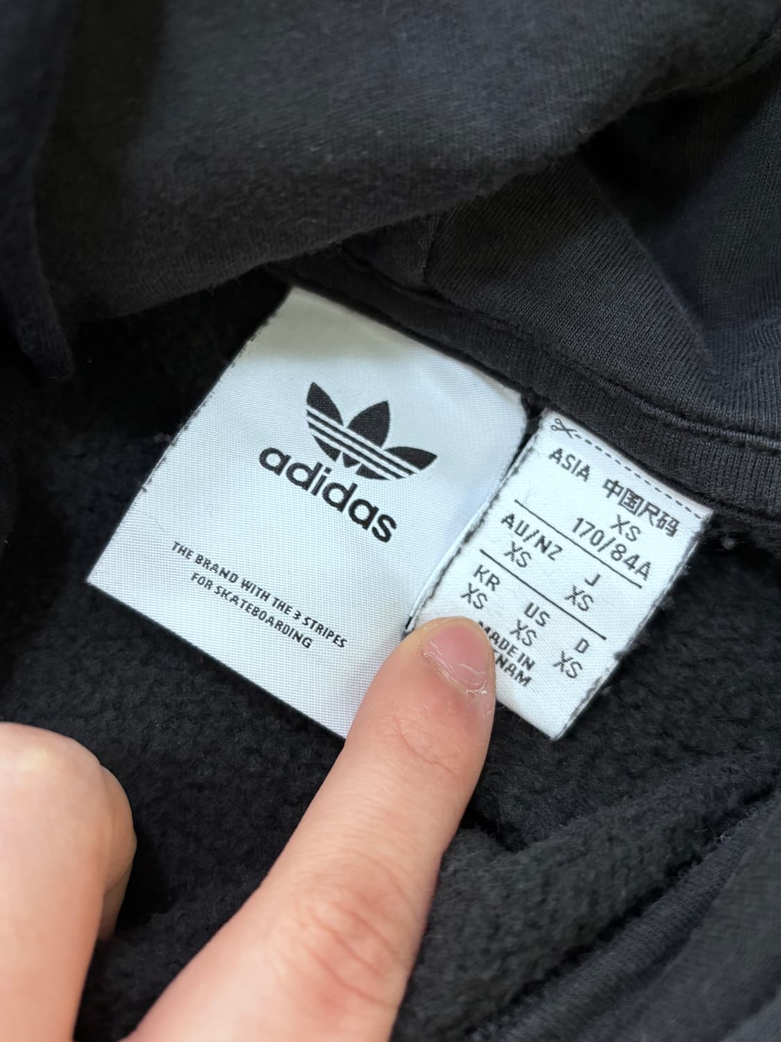 XS 아디다스 오멜리 그래픽 후드티 0305E 상품이미지3