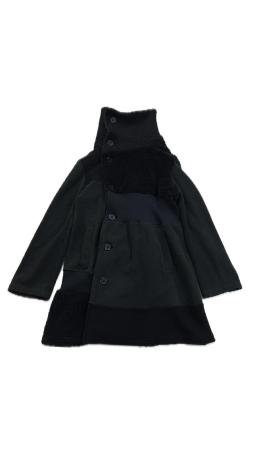 Gomme 고무 변형 하이넥 코트 상품이미지4