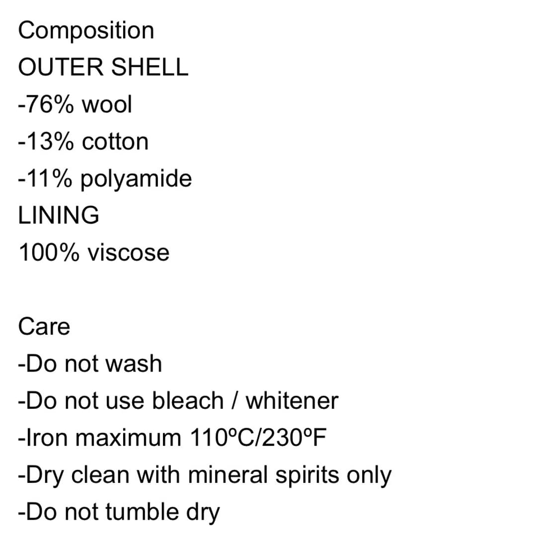 자라 울 블렌드 미니멀 코트 ZW collection 상품이미지5