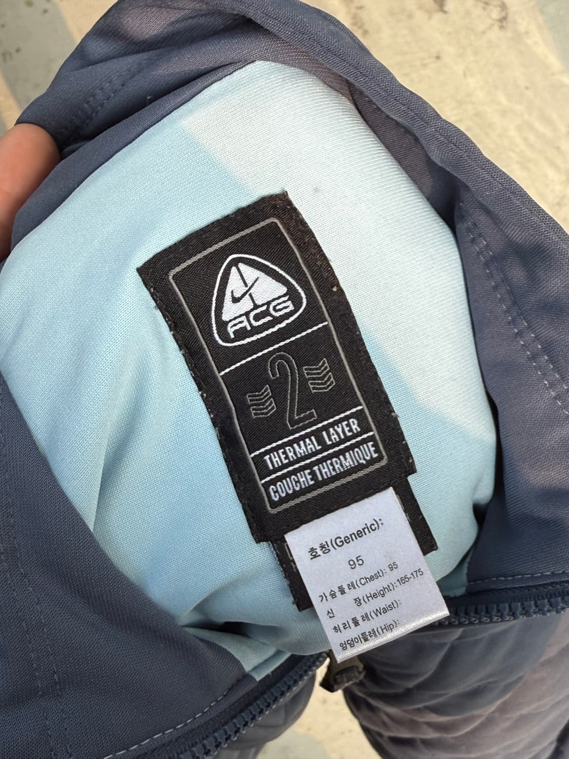 00s Nike ACG 써멀 퀄팅 자켓 상품이미지3