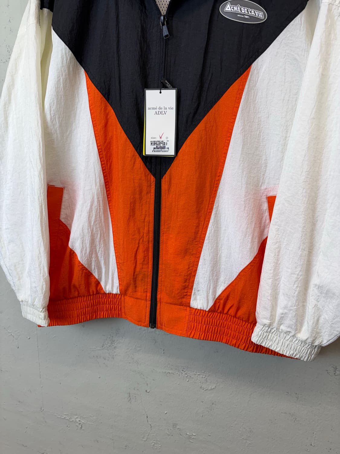 새상품 아크메드라비 ADLV 컬러블록 바람막이 상품이미지4