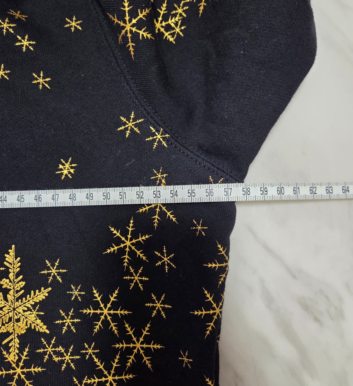 오프화이트 스노우 플레이크 후드티 상품이미지9