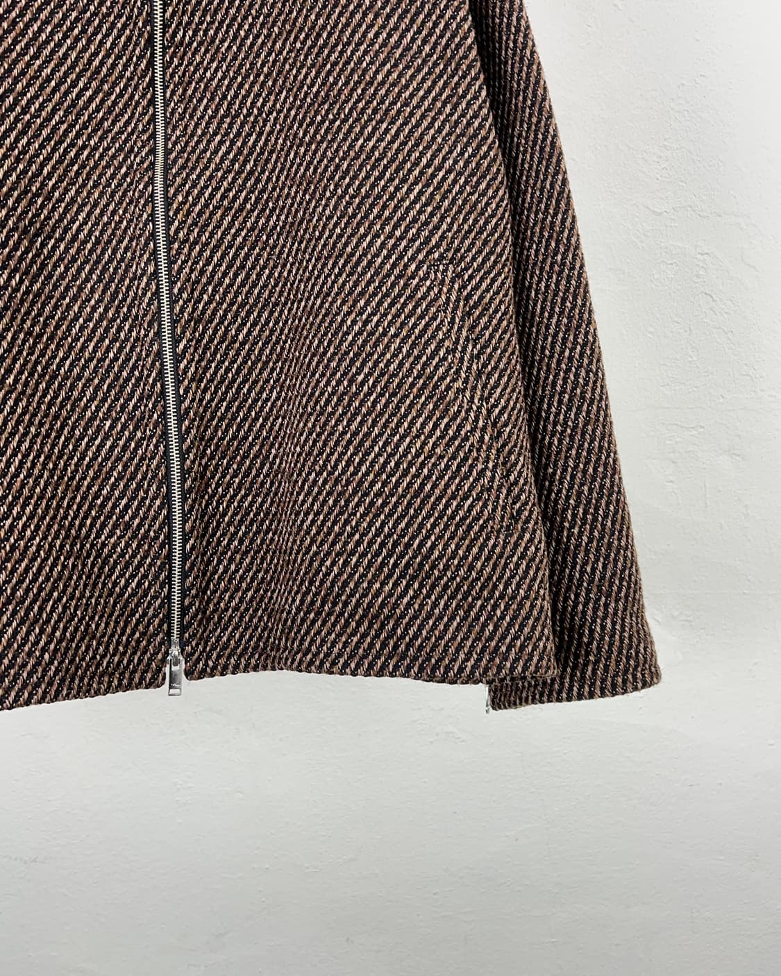 요크 23aw 프론트 하이넥 멀티 집 블루종 자켓 상품이미지6