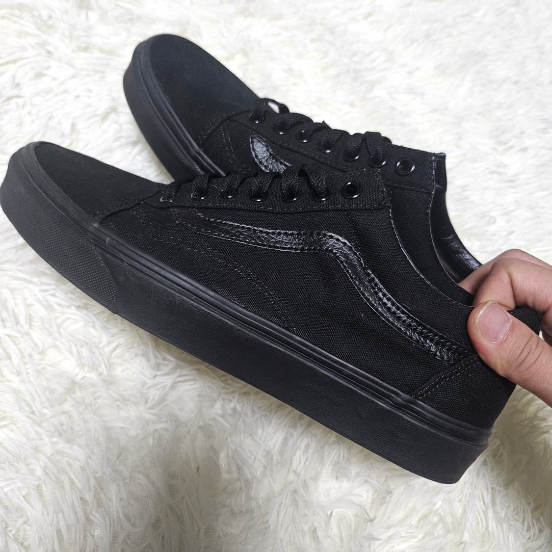 반스(Vans) 올드스쿨 컨버스 블랙 260 상품이미지2