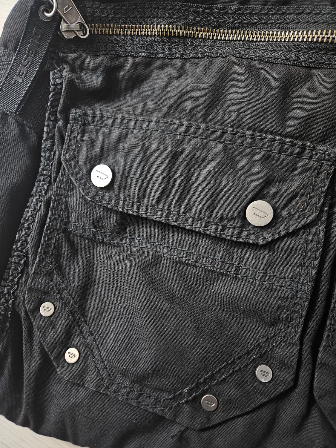 DIESEL 디젤 빈티지 카고 토트백 숄더백 더플백 가방 상품이미지5