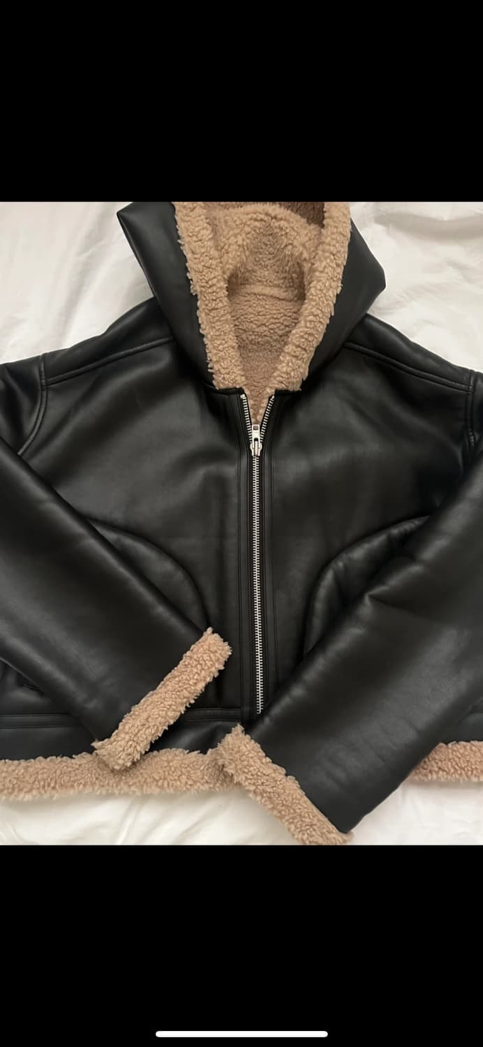 도프셉 후드 무스탕 상품이미지2