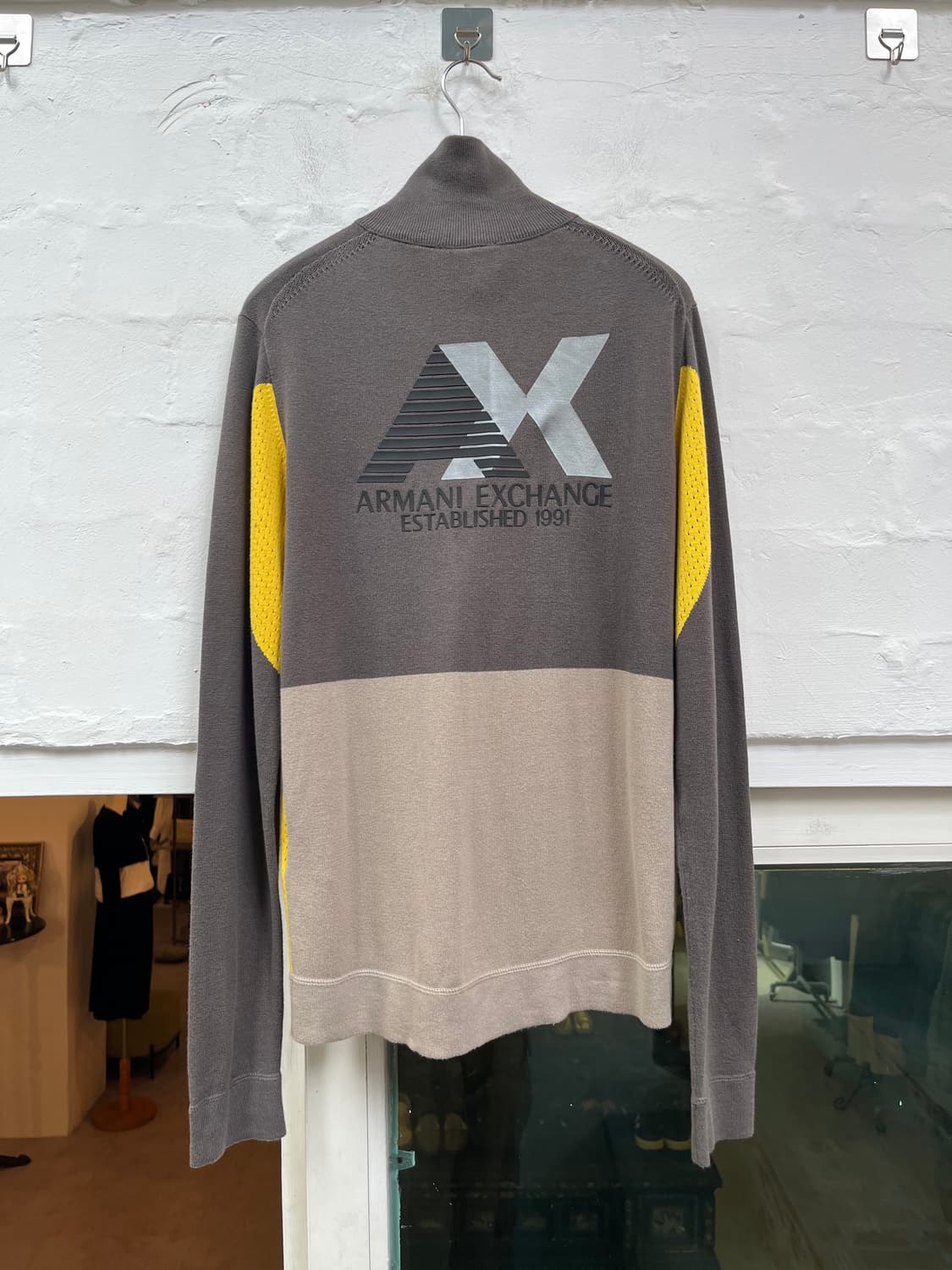 Armani Exchange 니트 집업 S 상품이미지8
