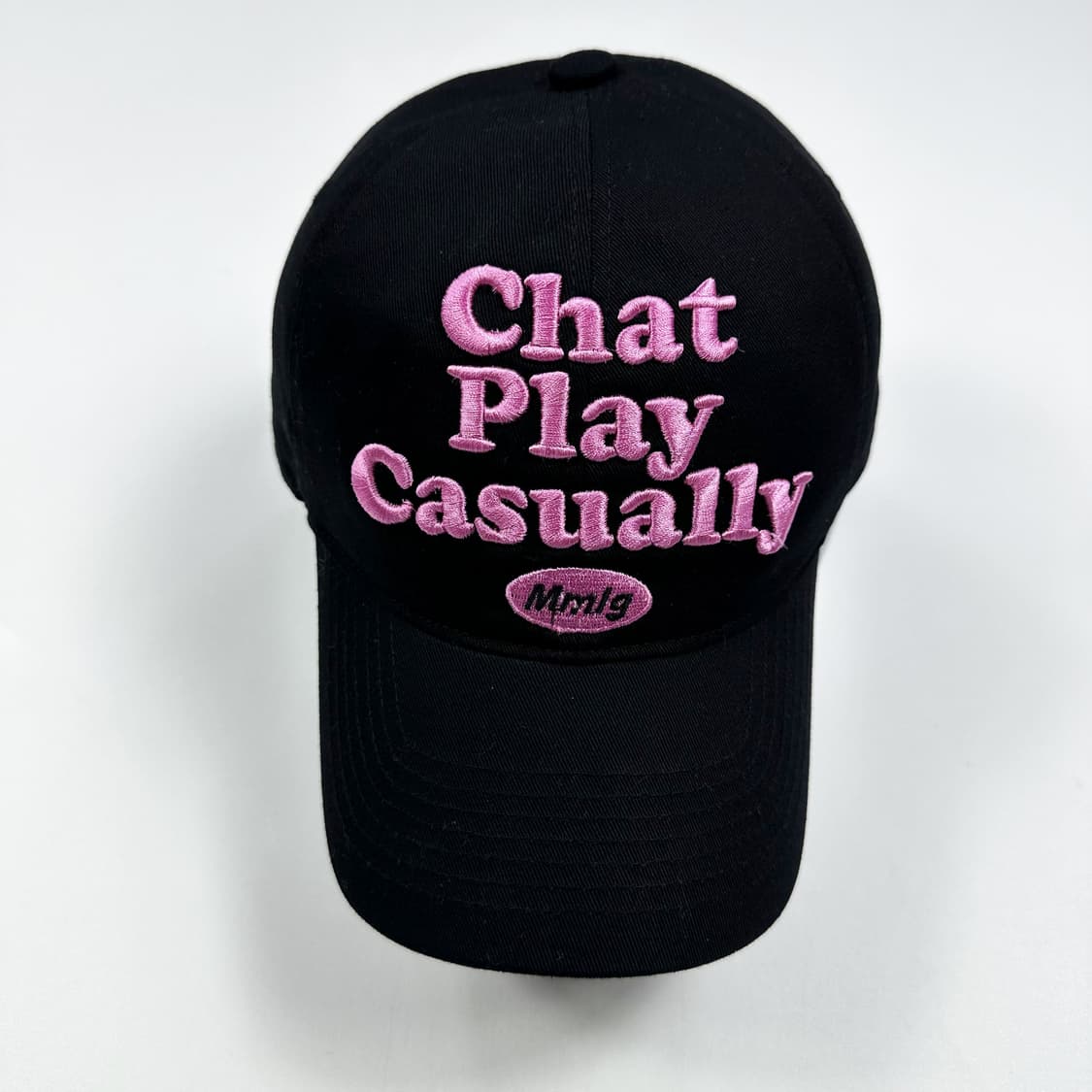 mmlg 스펠아웃 y2k 볼캡 블랙 상품이미지2