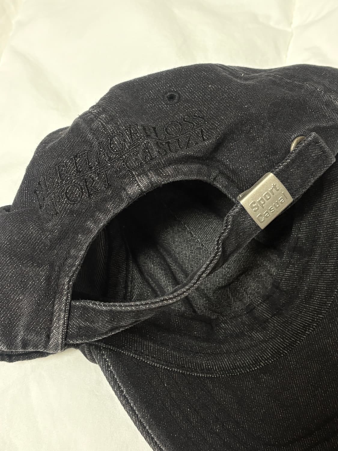 헤리티지플로스 모자 볼캡 흑청 상품이미지3