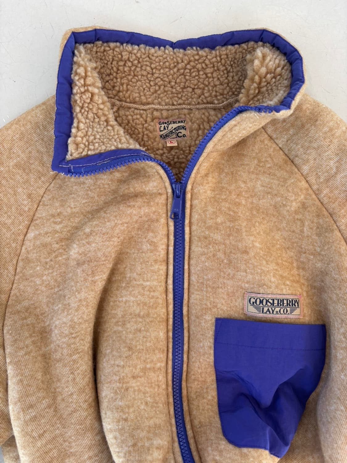 Vintage Gooseberry Lay&Co Fur Jacket 상품이미지4