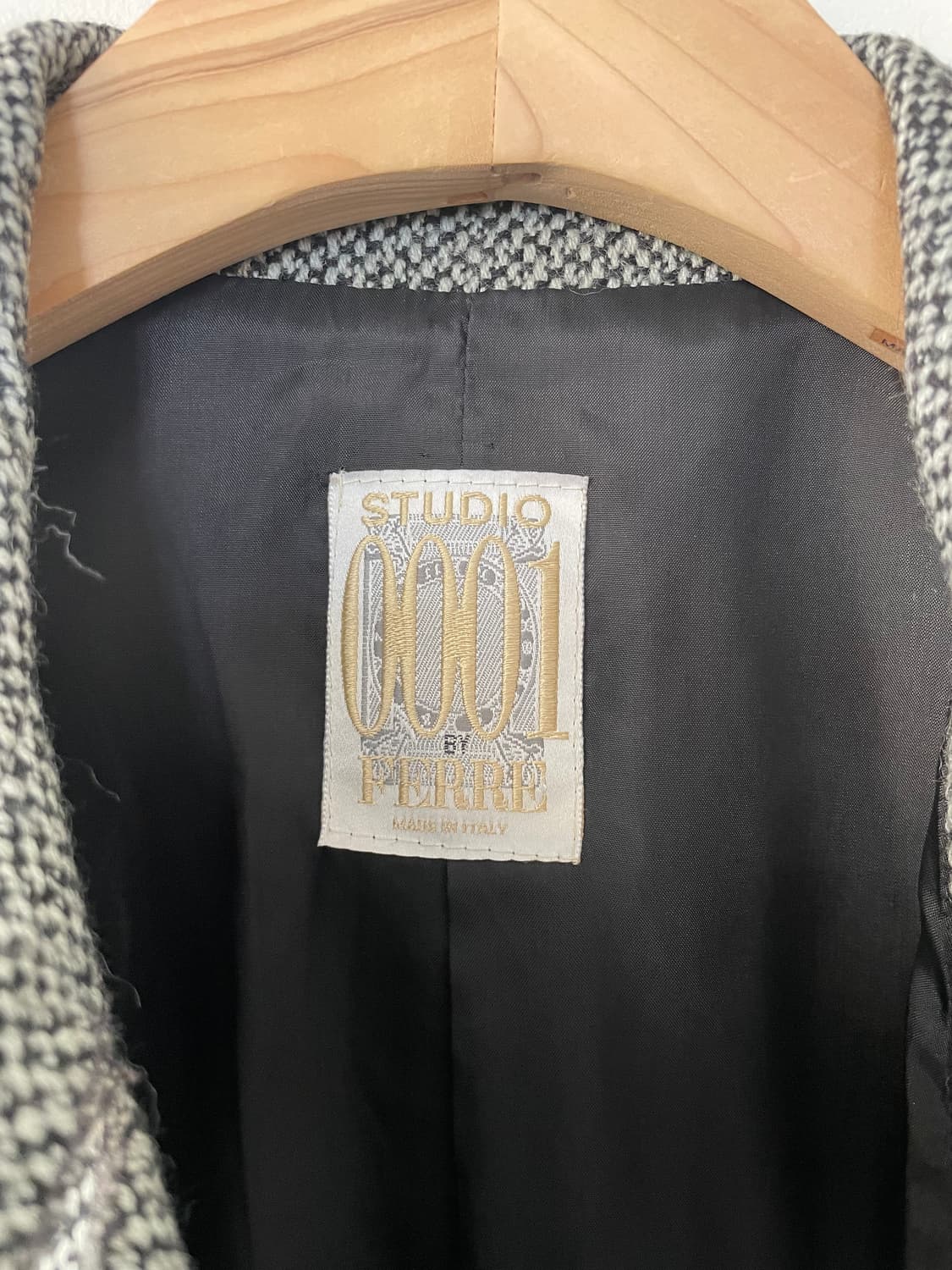 STUDIO 0001 BY FERRE curved wool jacket 상품이미지6