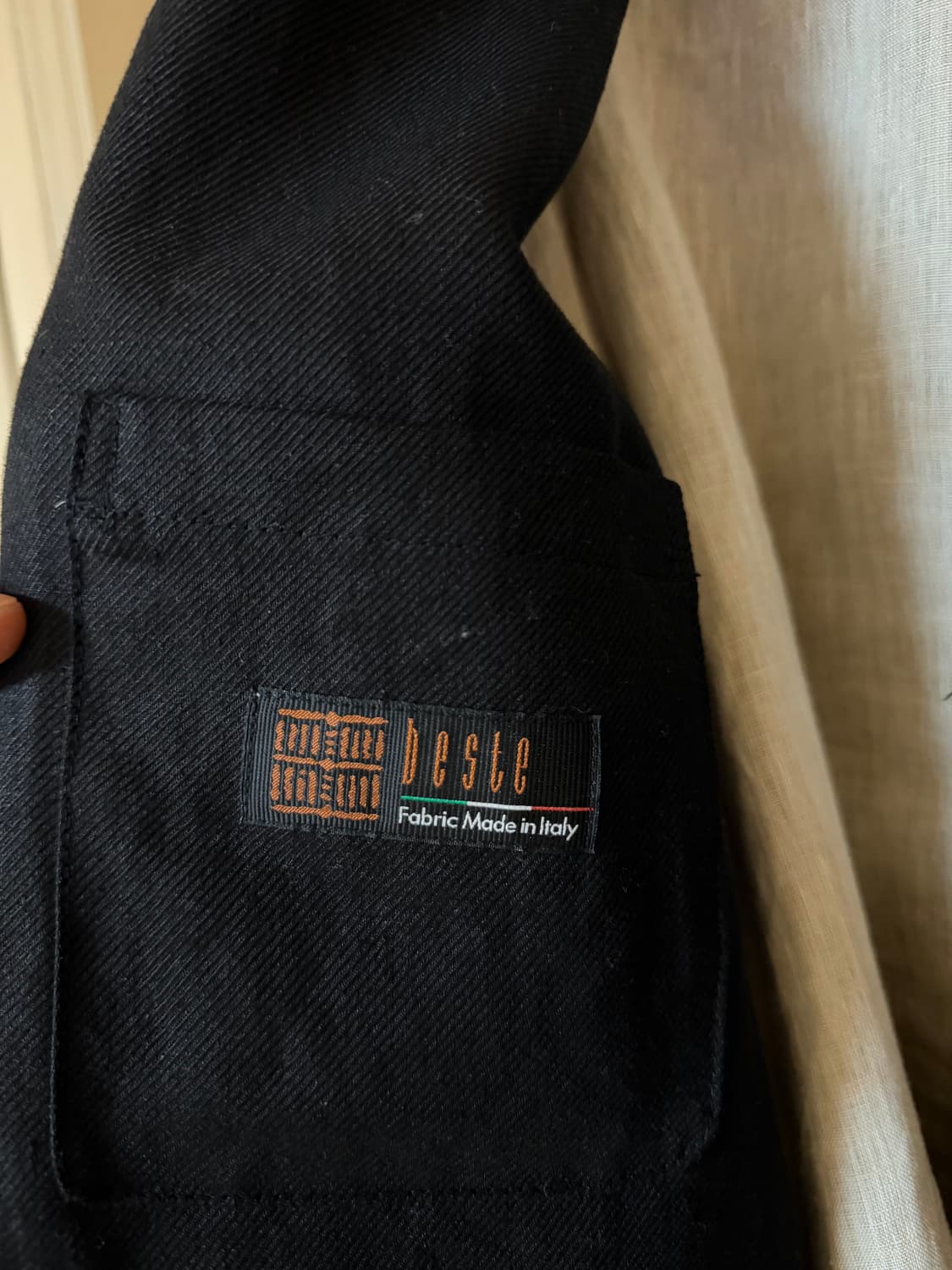 수트서플라이 퓨어 린넨 사파리 자켓 상품이미지6