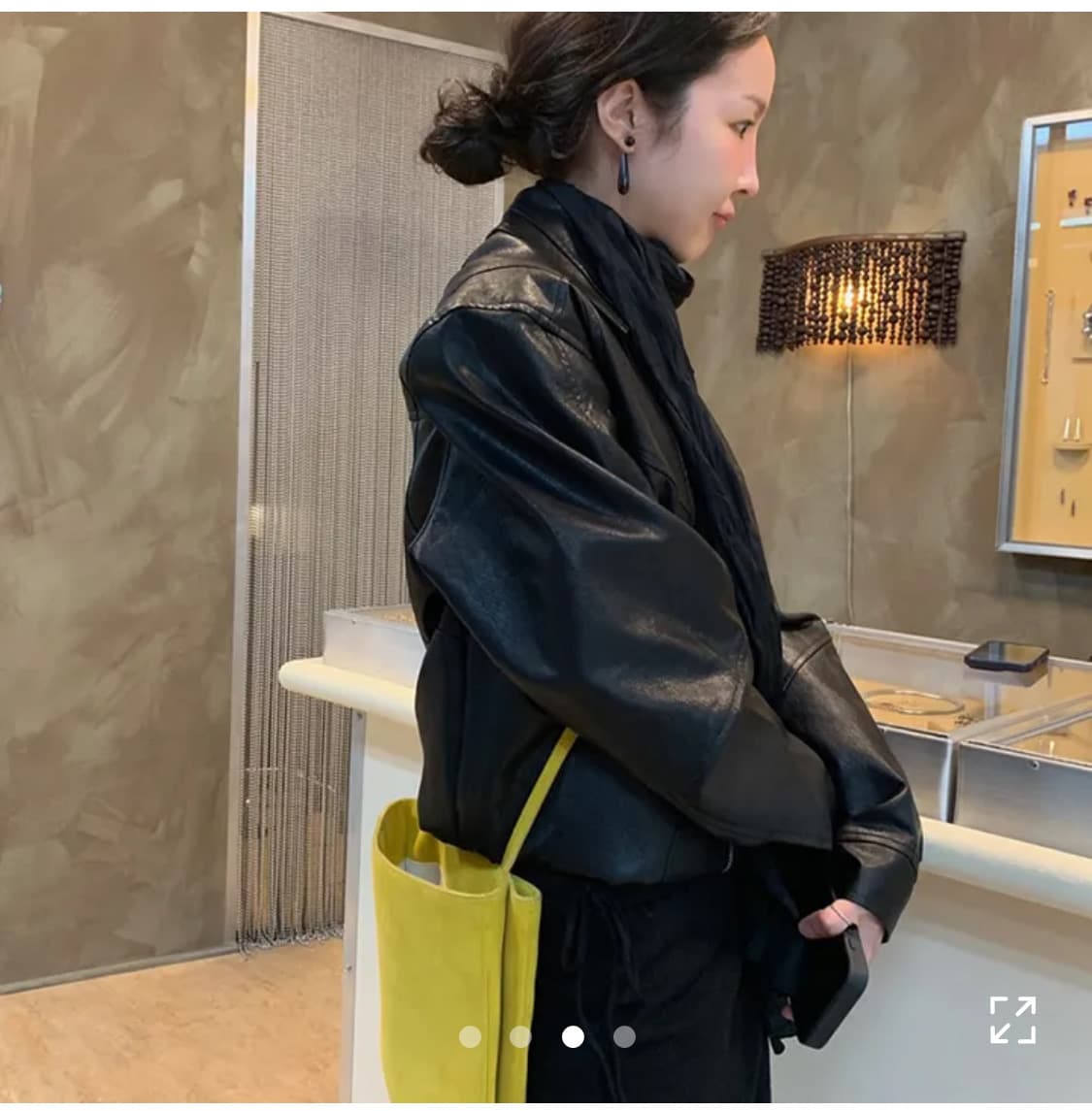 메이비베이비 레더자켓 상품이미지3