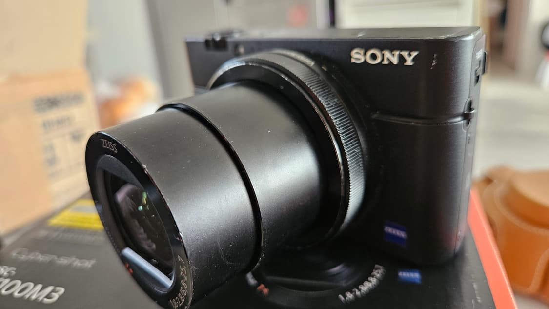 소니 RX100M3 디지털카메라 풀박 상품이미지6
