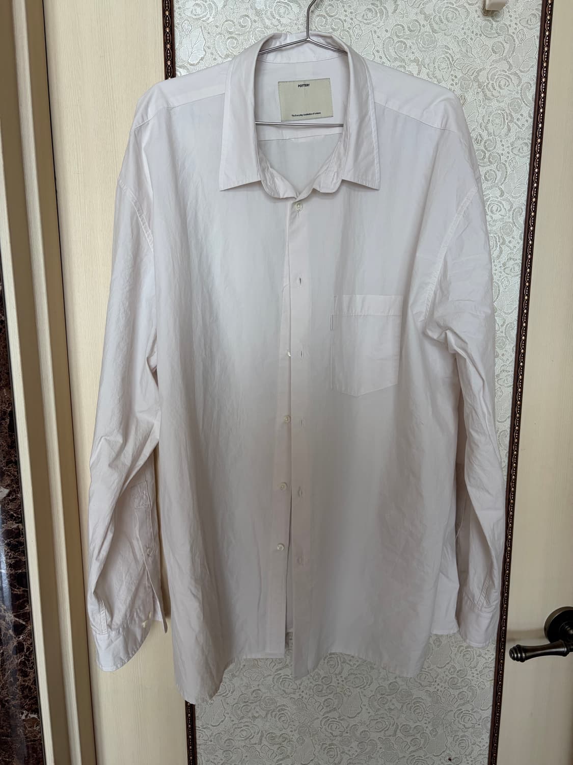 포터리 컴포트셔츠 아이보리 2XL 새상품 상품이미지3