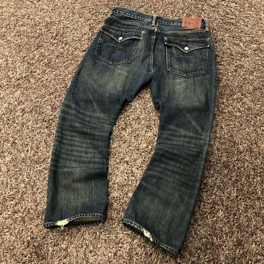 폴로 랄프로렌 워싱 데님 팬츠 상품이미지5