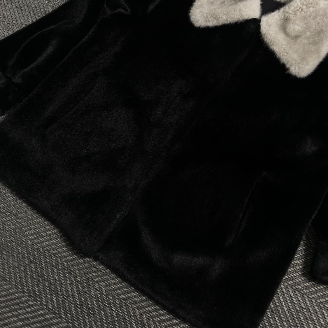 빈티지 아카이브 배색 밍크 퍼 자켓y 4443 상품이미지4