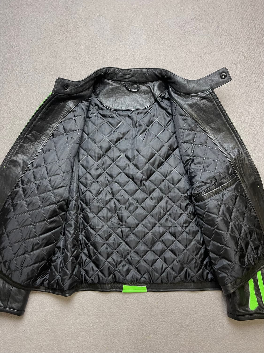 [택 X ] 스켈레톤 소가죽자켓 -100-105 (밴슨 스타일) 상품이미지10