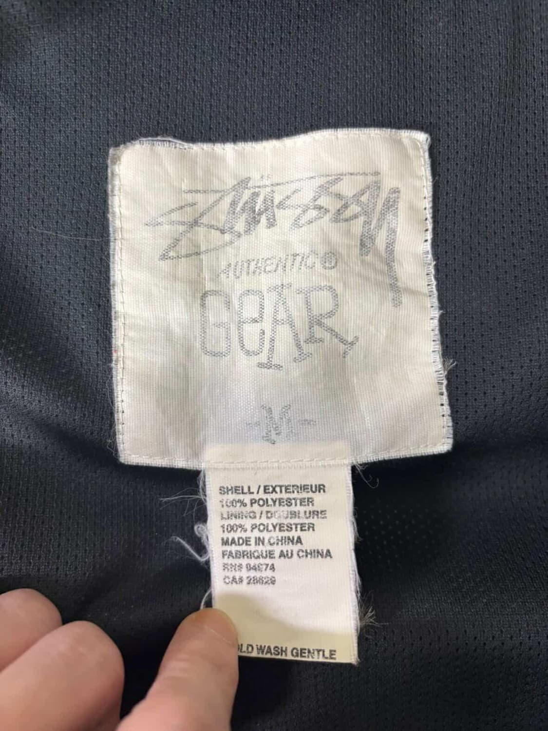 스투시 빈티지 바람막이 상품이미지4