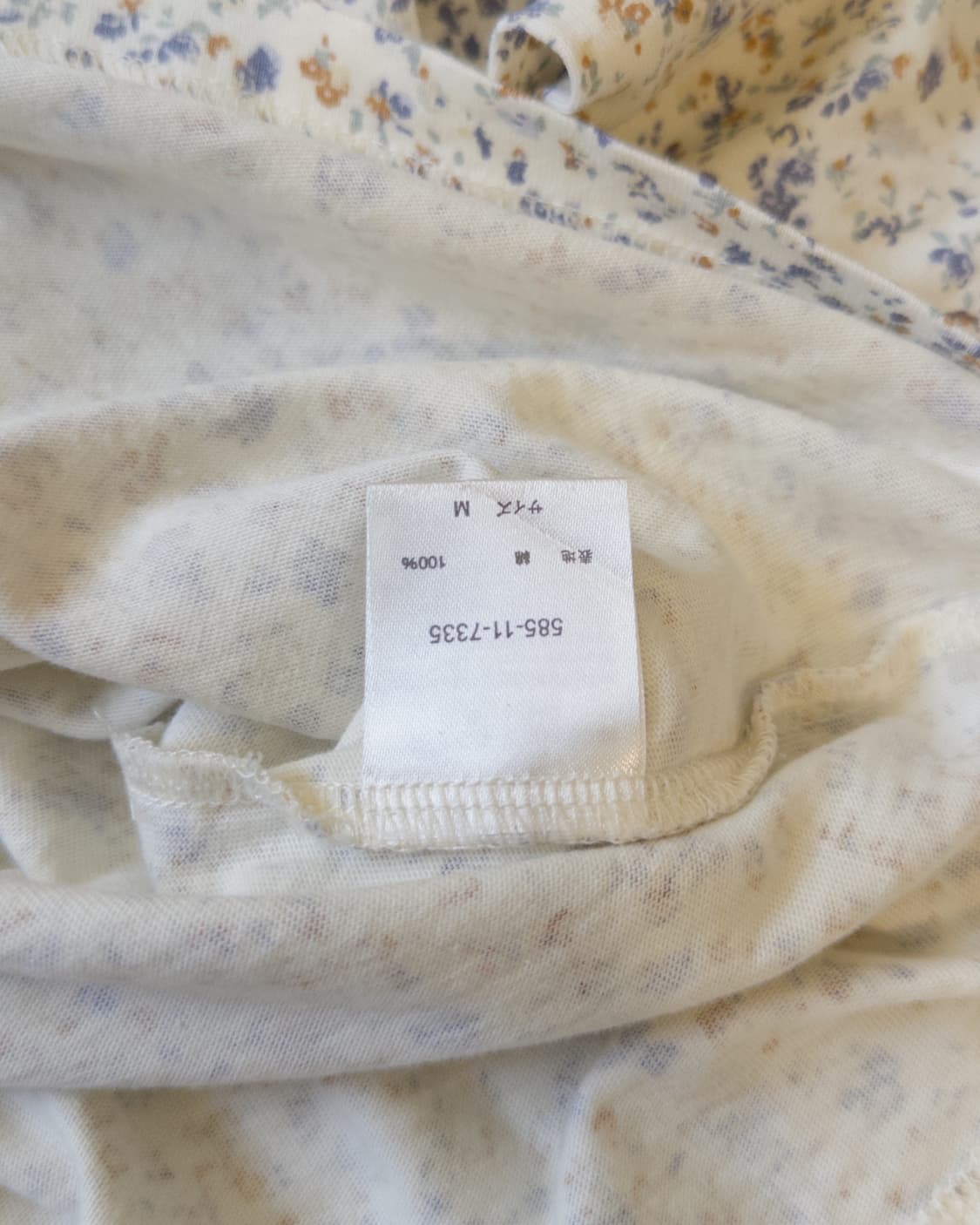 [Cinema Club] floral cotton long sleeve 상품이미지8