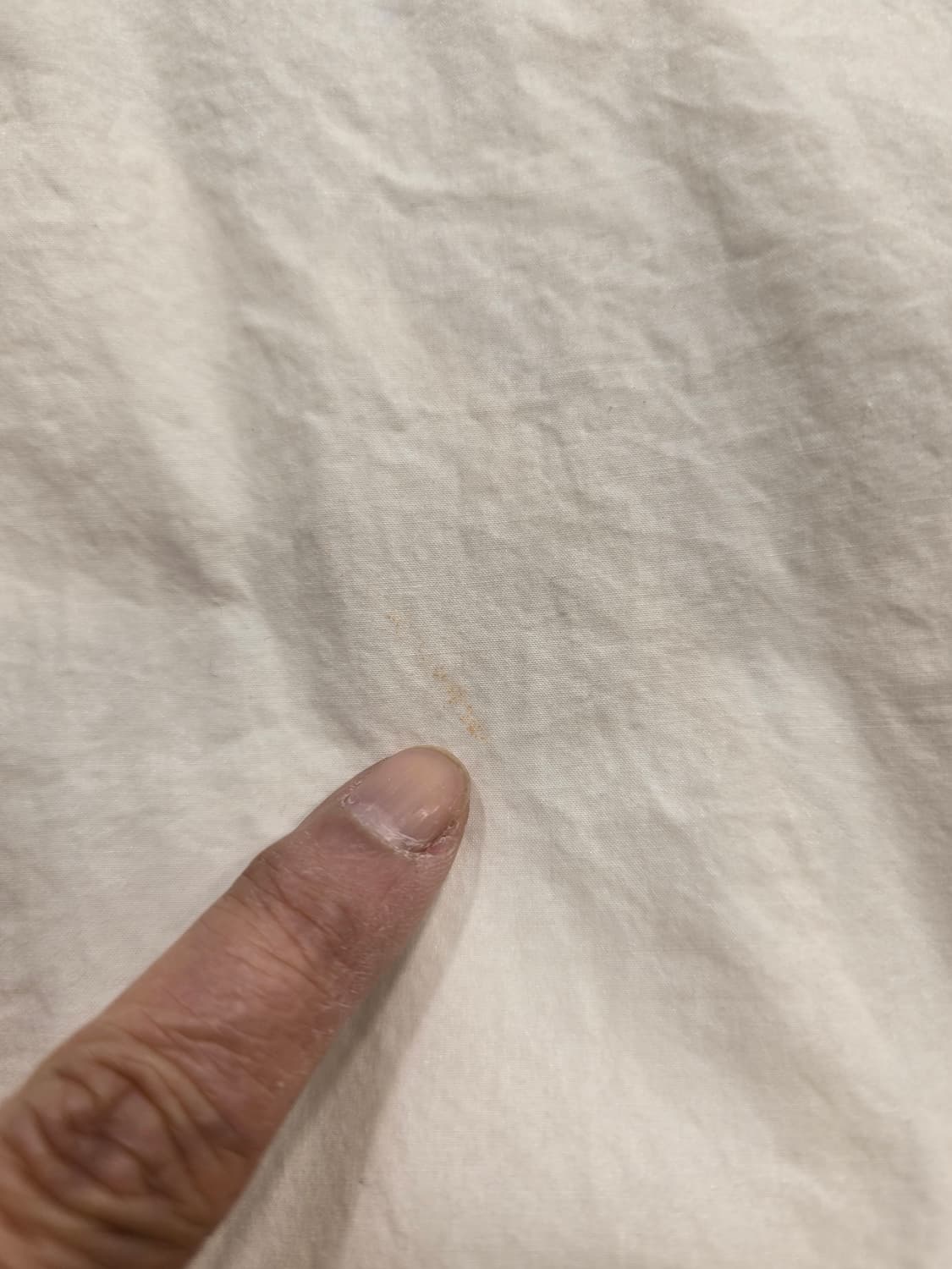 마뗑킴 로고 코팅 바람막이 자켓 점퍼 아이보리 프리사이즈 상품이미지9