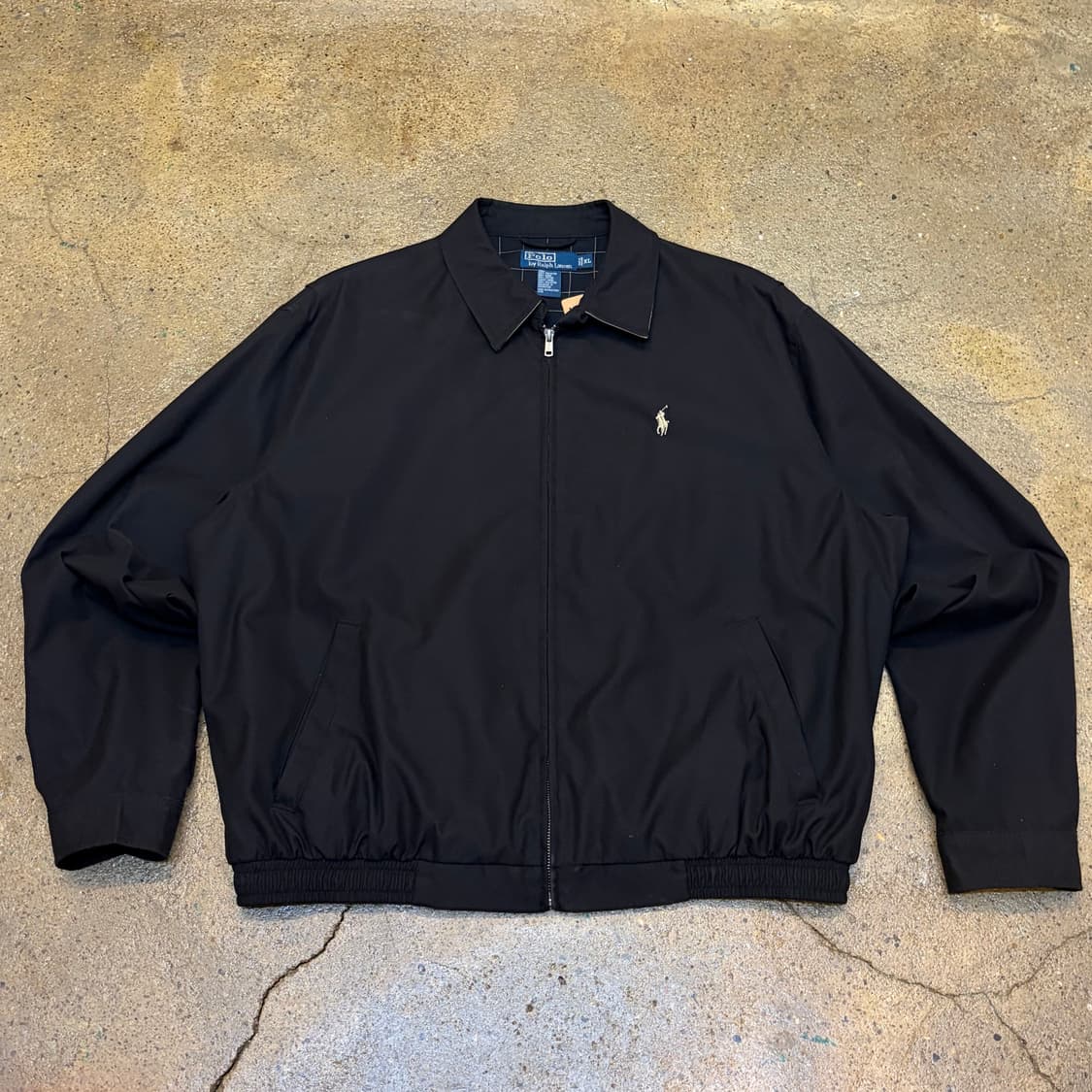 새상품급 미국 빈티지 폴로랄프로렌 블랙 스윙자켓 스윙탑 상품이미지1