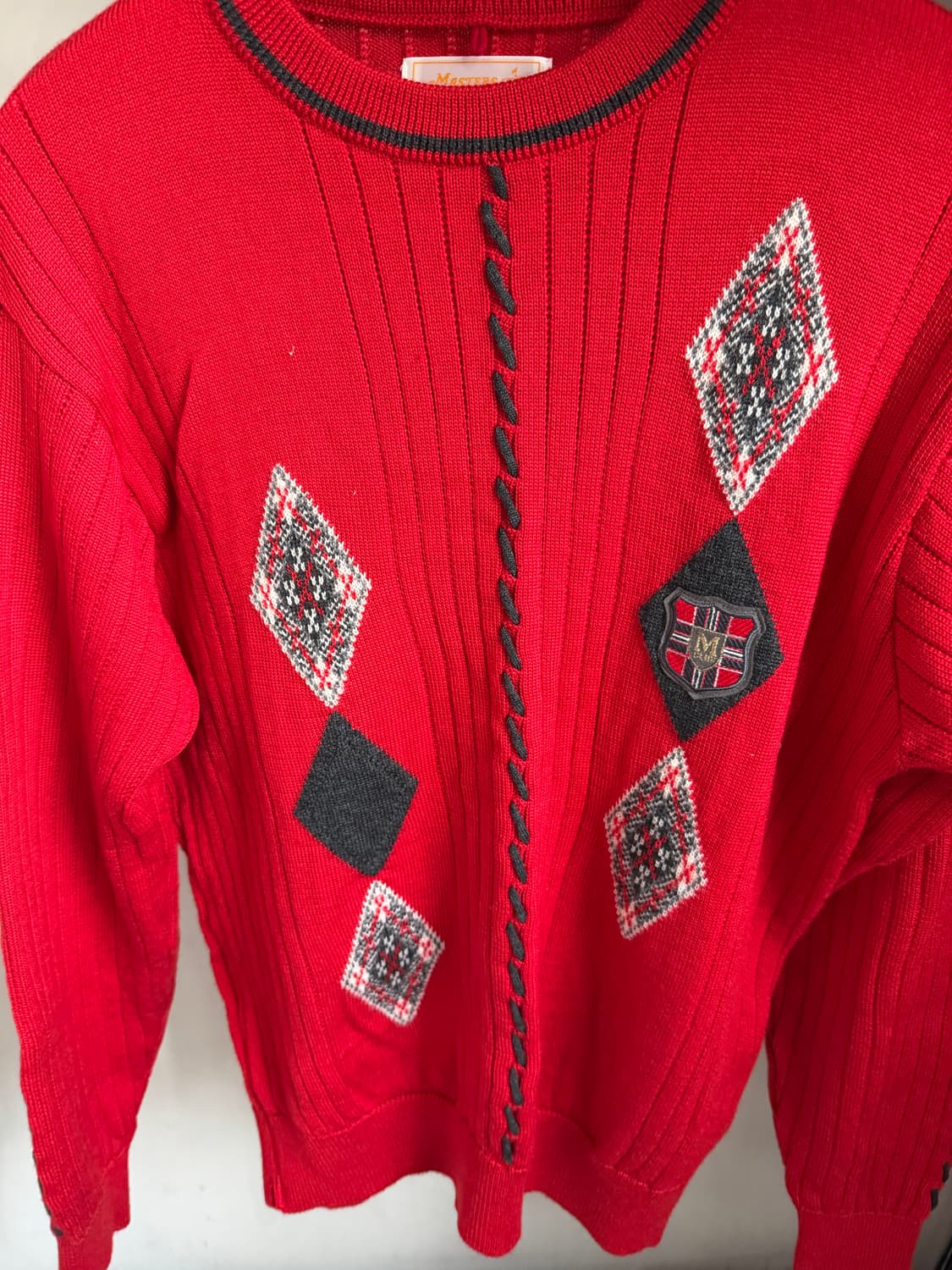 포인트 니트 상품이미지2