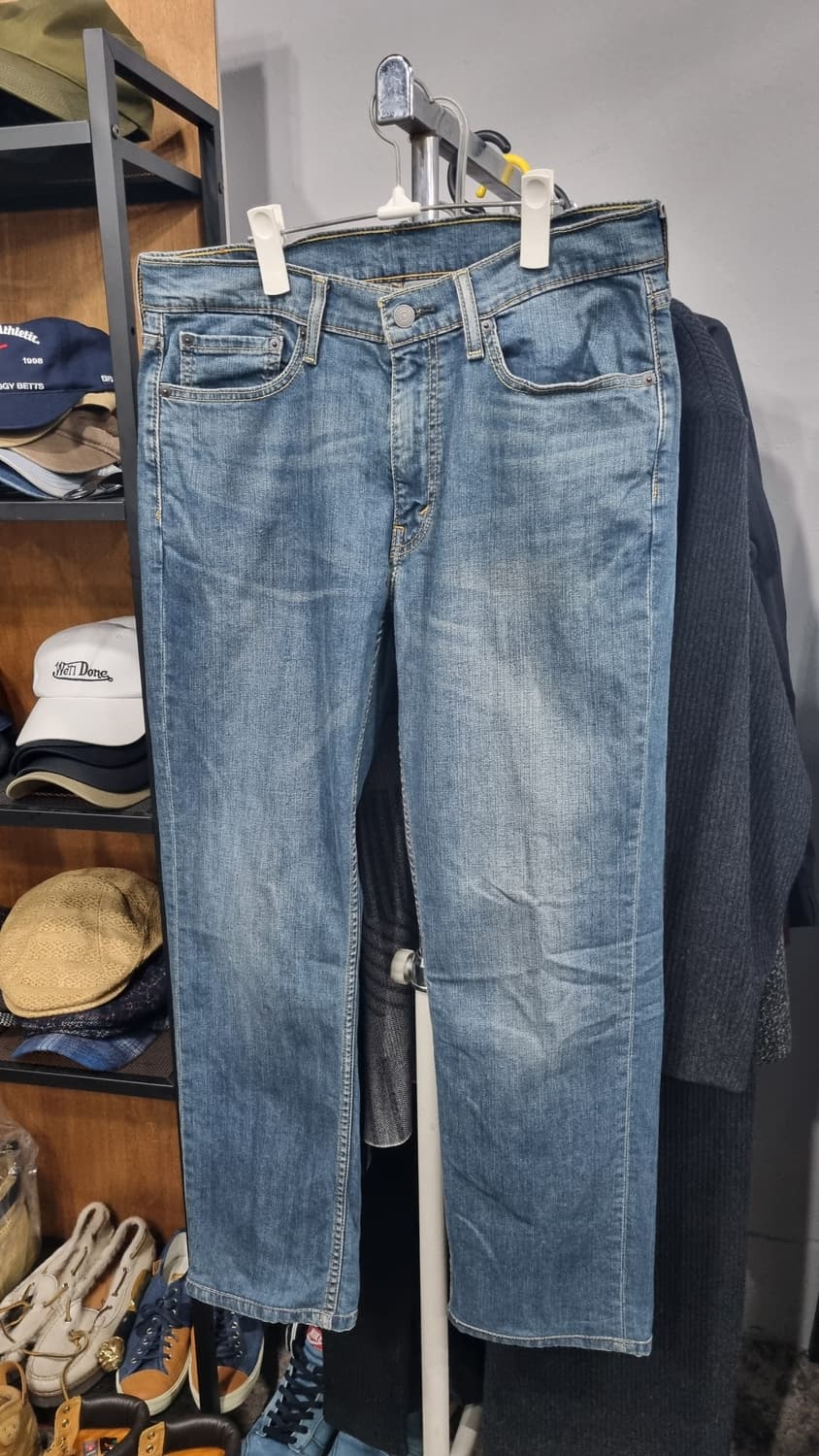 LEVI'S(514) 워싱 데님진 33size(허리반품43) 상태8 상품이미지1