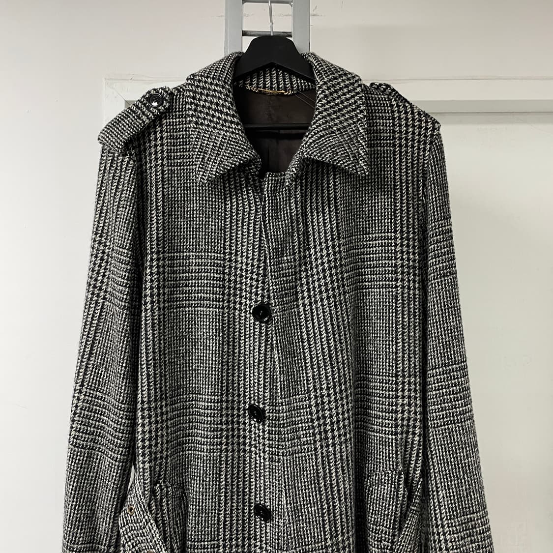 돌체앤가바나 체크 코트 50 상품이미지2