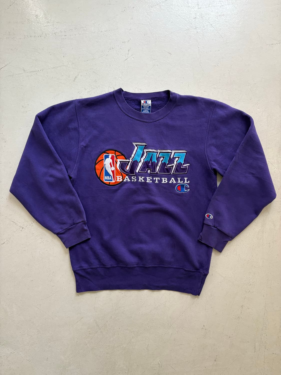 90's Champion NBA UTAH JAZZ sweatshirt. 상품이미지1