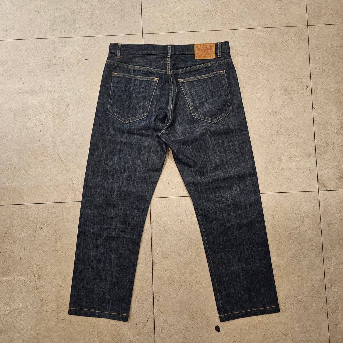 34inch 스투시 중청 데님팬츠 상품이미지1