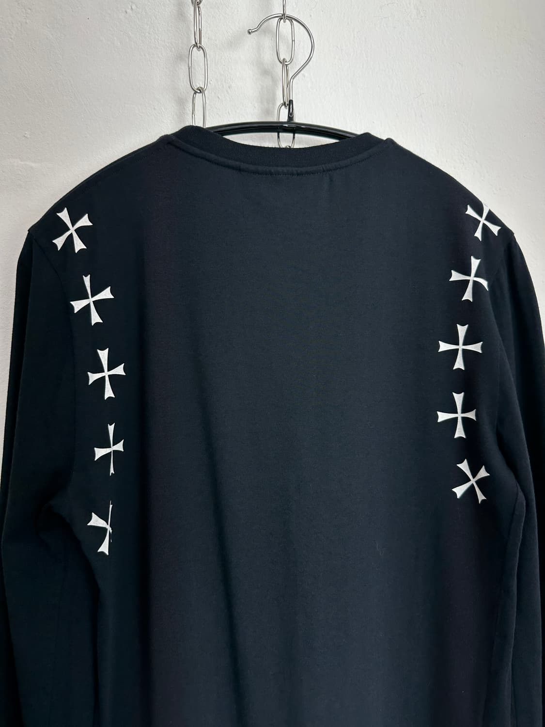 Neil Barrett Cross-Print Long Sleeve T-S 상품이미지7
