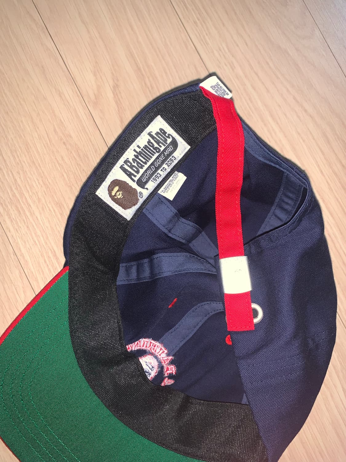 베이프 BAPE 컬리지로고 볼캡 상품이미지4