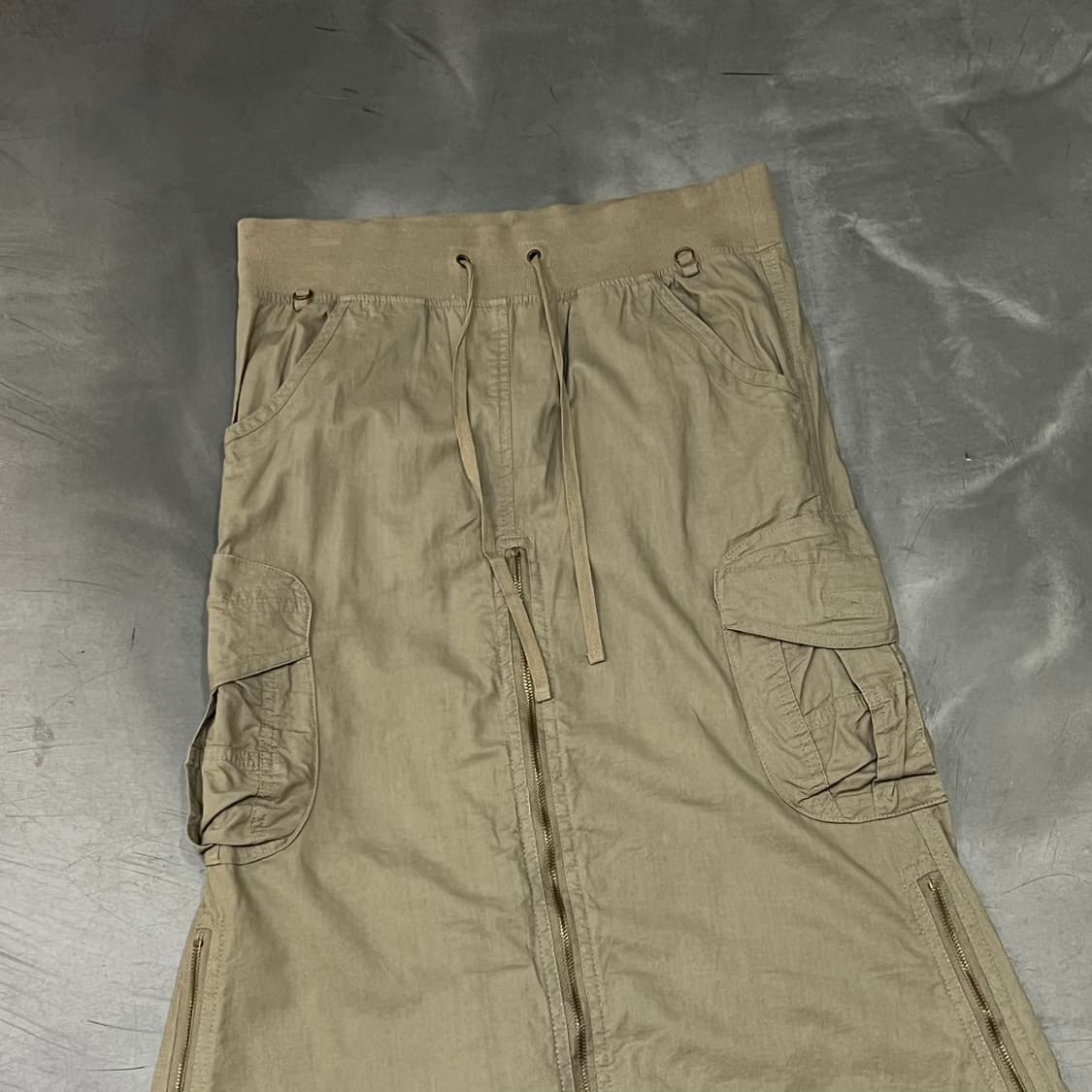  빈티지 집업 카고 롱 스커트 y16249 상품이미지3