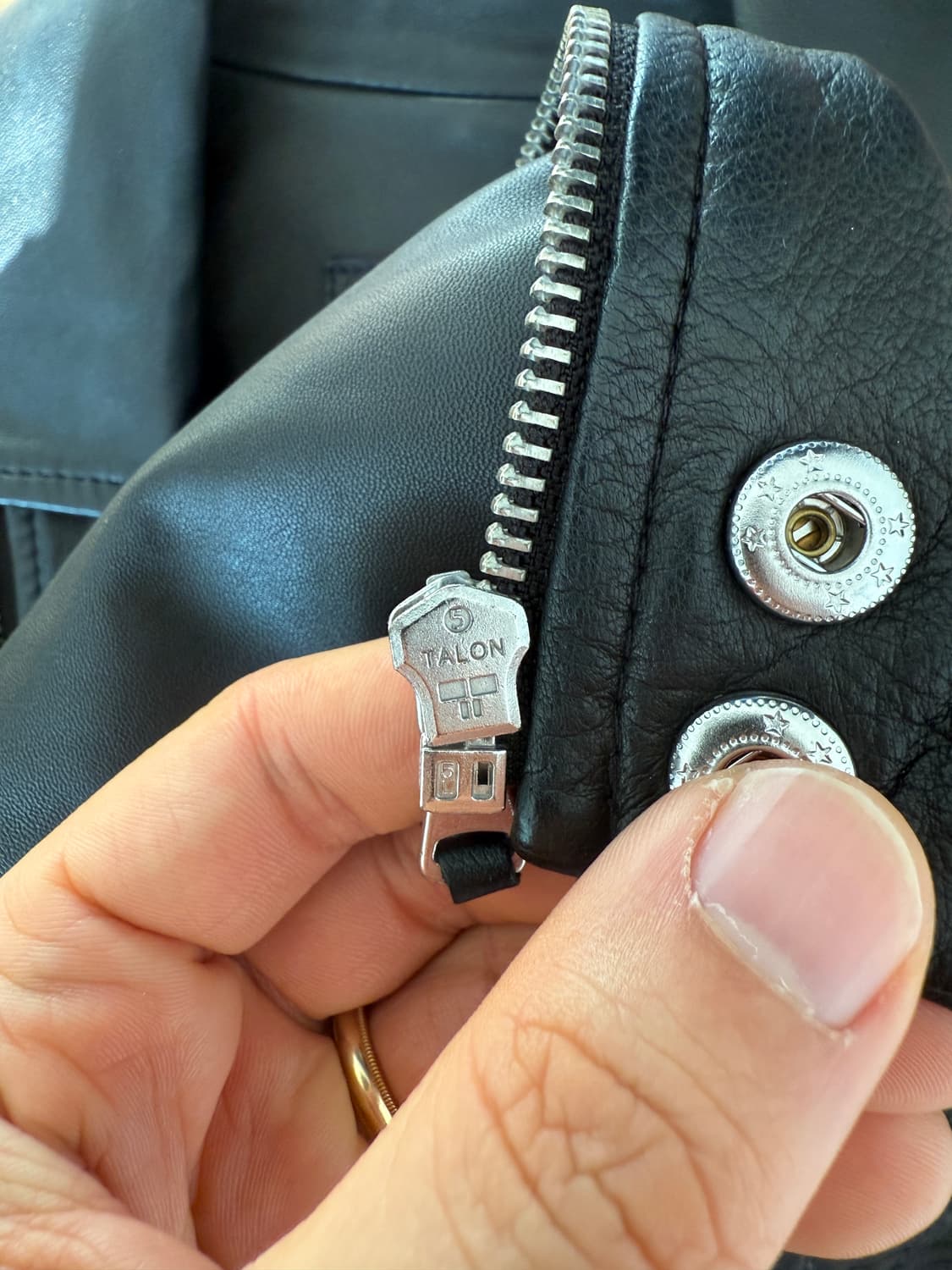 PAIGE 리얼 레더 라이더자켓(TALON ZIP) 상품이미지9