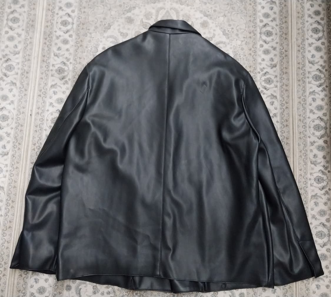 라퍼지 스토어 버핑 레더 블레이져 L 상품이미지2