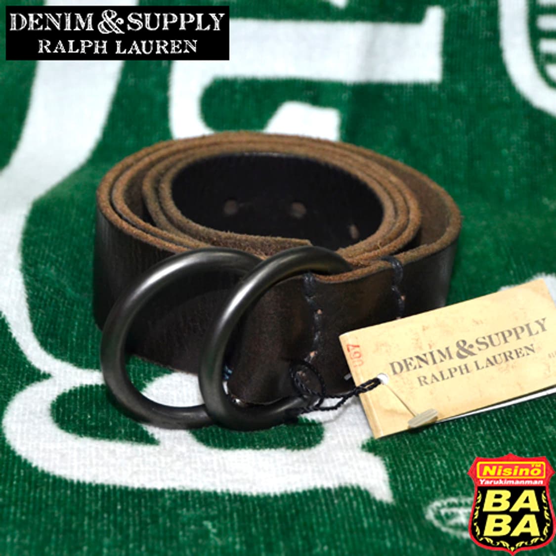 [Ralph Lauren] Denim & Supply 가죽 벨트 상품이미지1