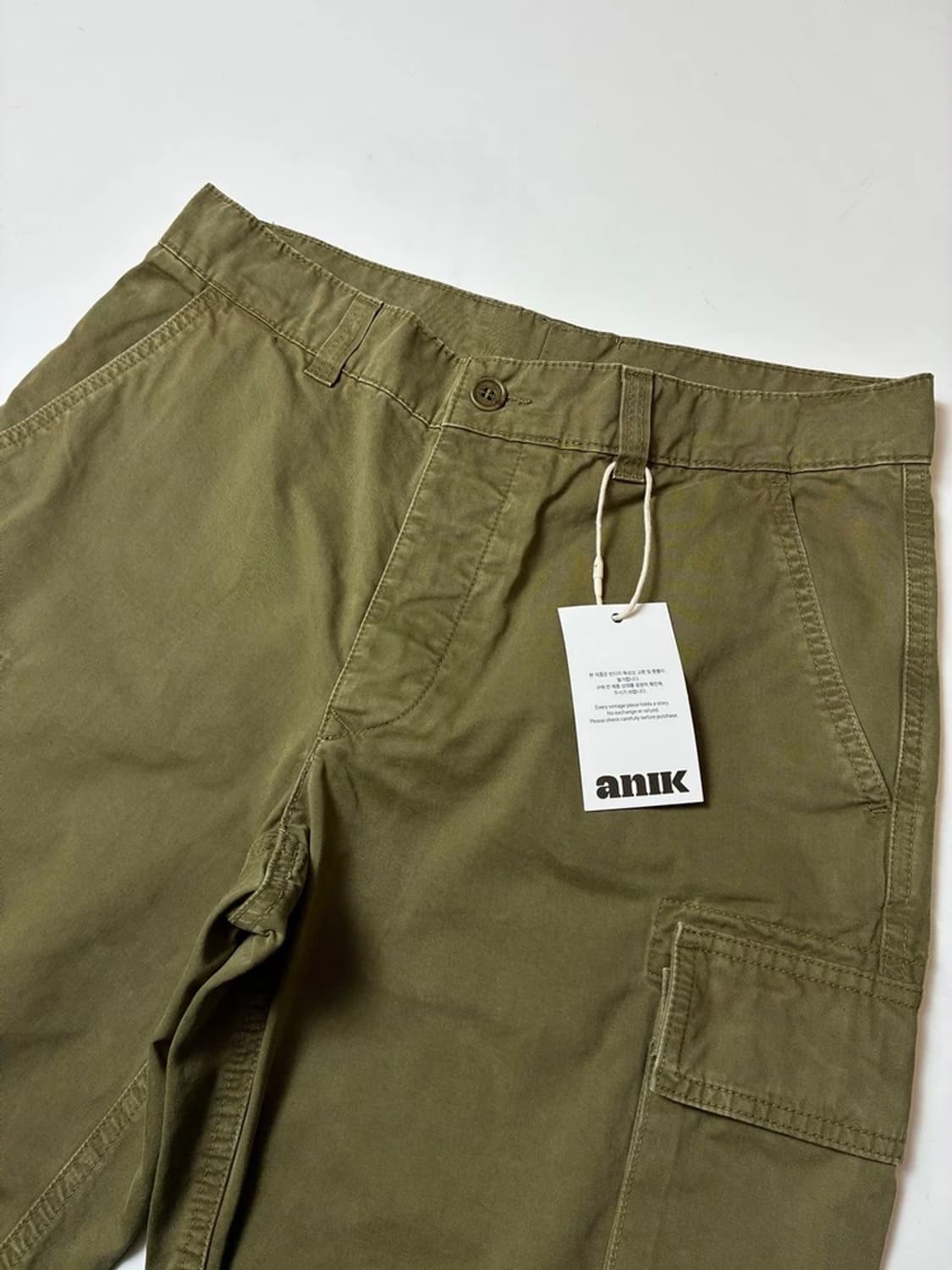 아스페시 ASPESI 17ss 코튼 카고 반바지 PN9075 상품이미지2