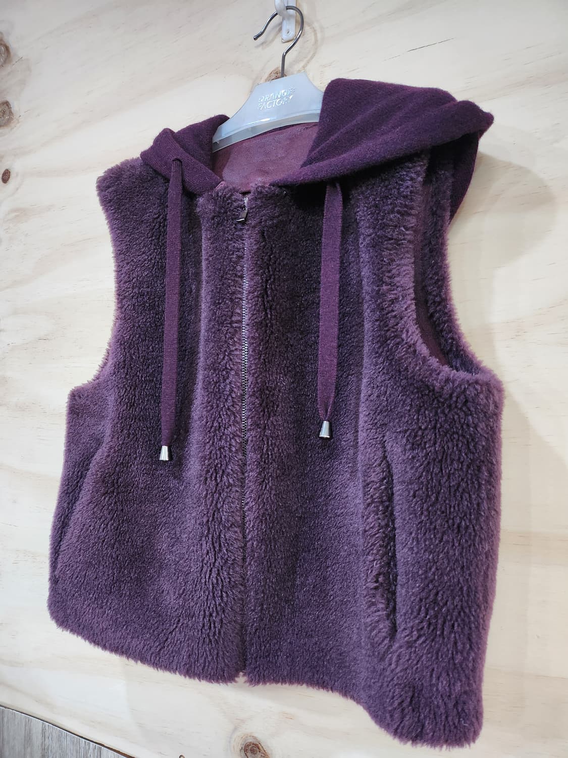 186) 조르쥬레쉬 양모 집업 베스트 상품이미지3