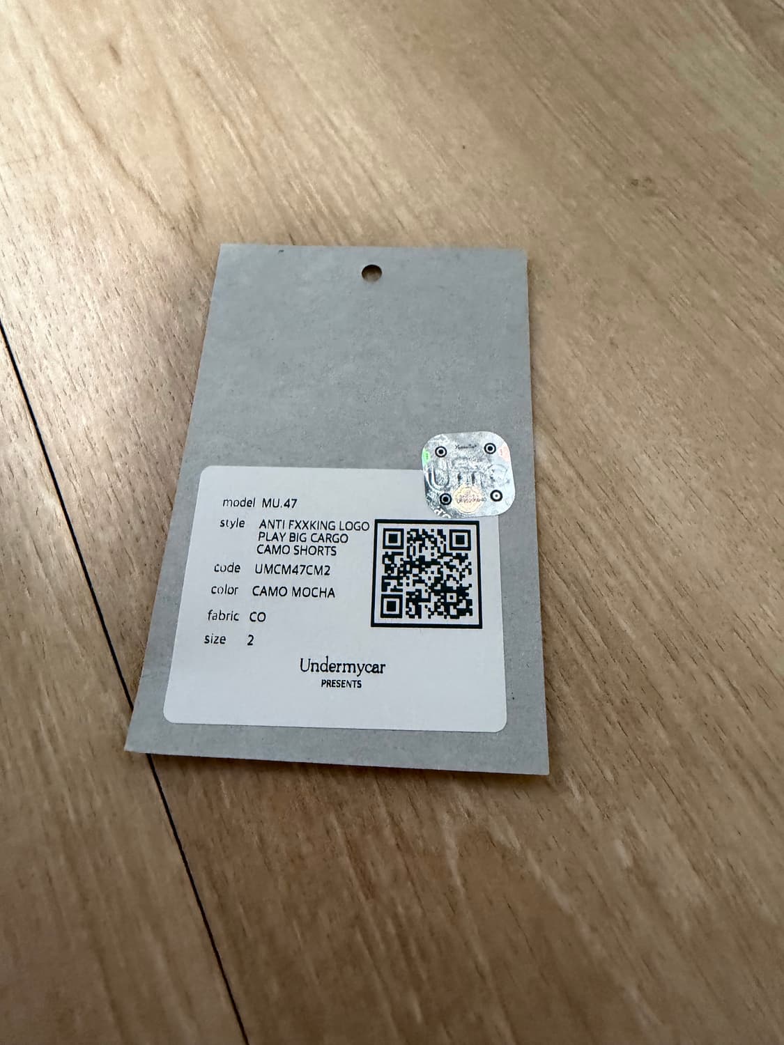 언더마이카 무 0.8 오버사이즈드 피그먼트 후디 2사이즈 상품이미지3